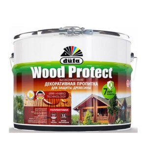 Dufa Wood Protect / Дюфа Вуд Протект Пропитка декоративная для защиты древесины купить